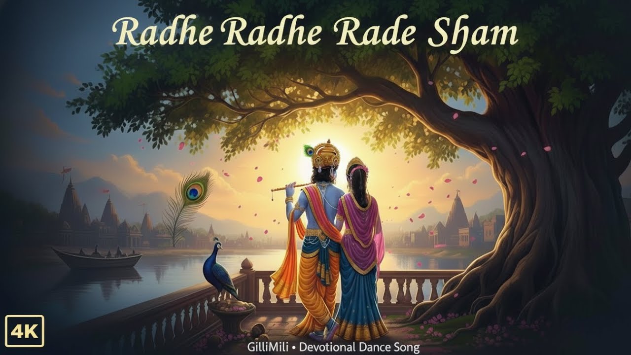 राधे राधे राधे श्याम | Radha Krishna Dance Bhajan 2025 | New Hindi Devotional Song