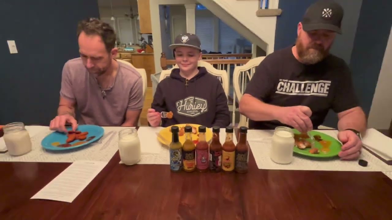 The Dudes take on the Hot Ones Challenge
