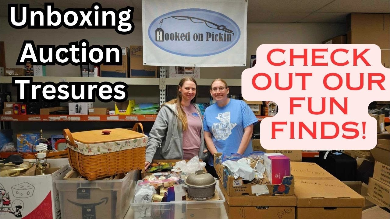Unboxing Vintage Finds from Auctions, Estate sales, and much more!