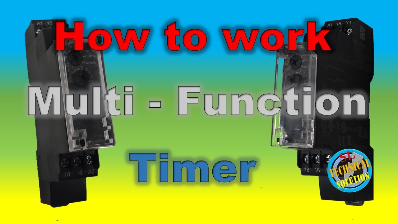 How to work Multi-function timer | Explaining in Sinhala