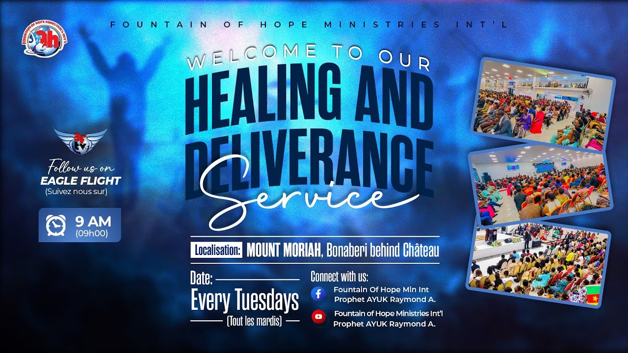 HEALING AND DELIVERANCE SERVICE WITH PROPHET AYUK RAYMOND AYUK. TUESDAY 20TH JANUARY 2026.