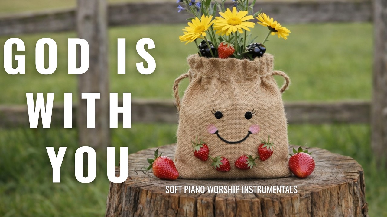 God is with you | Soft Piano worship instrumentals for Overthinking Minds