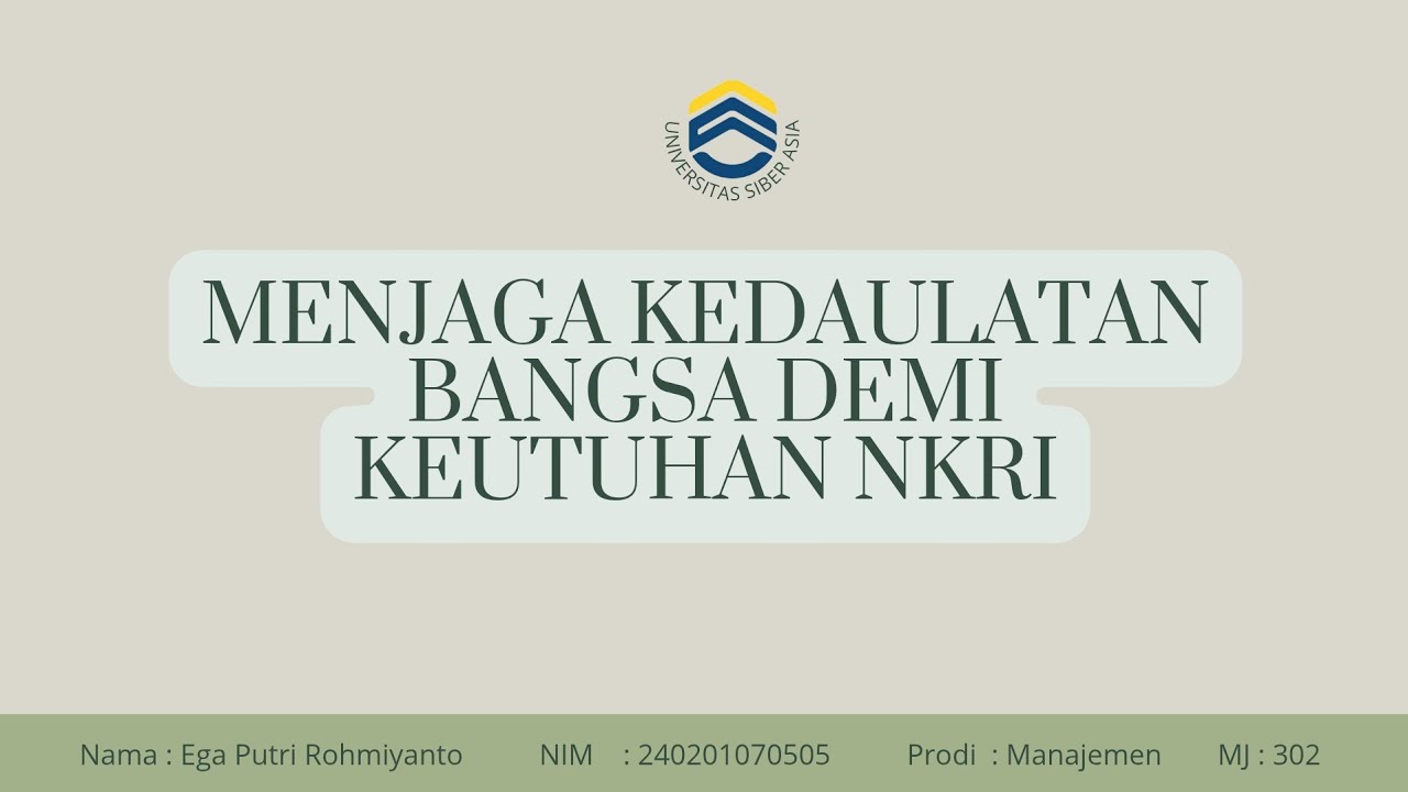 Menjaga Kedaulatan Bangsa Demi Keutuhan NKRI #keamanannasional #persatuanbangsa #nkrihargamati 