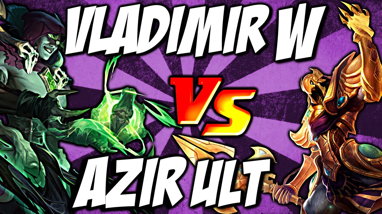 Azir Ult vs Vladimir Pool - Emperor's Divide vs Sanguine Pool #lolclash by LoL Clash & Combo