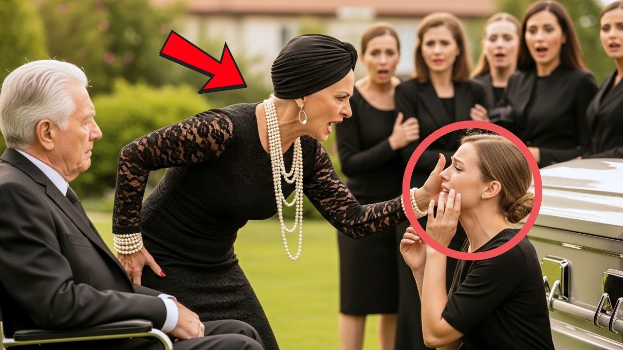 Unaware I Inherited $500 Billion Empire, My Stepmother Slapped Me at My Father’s Funeral Just for He