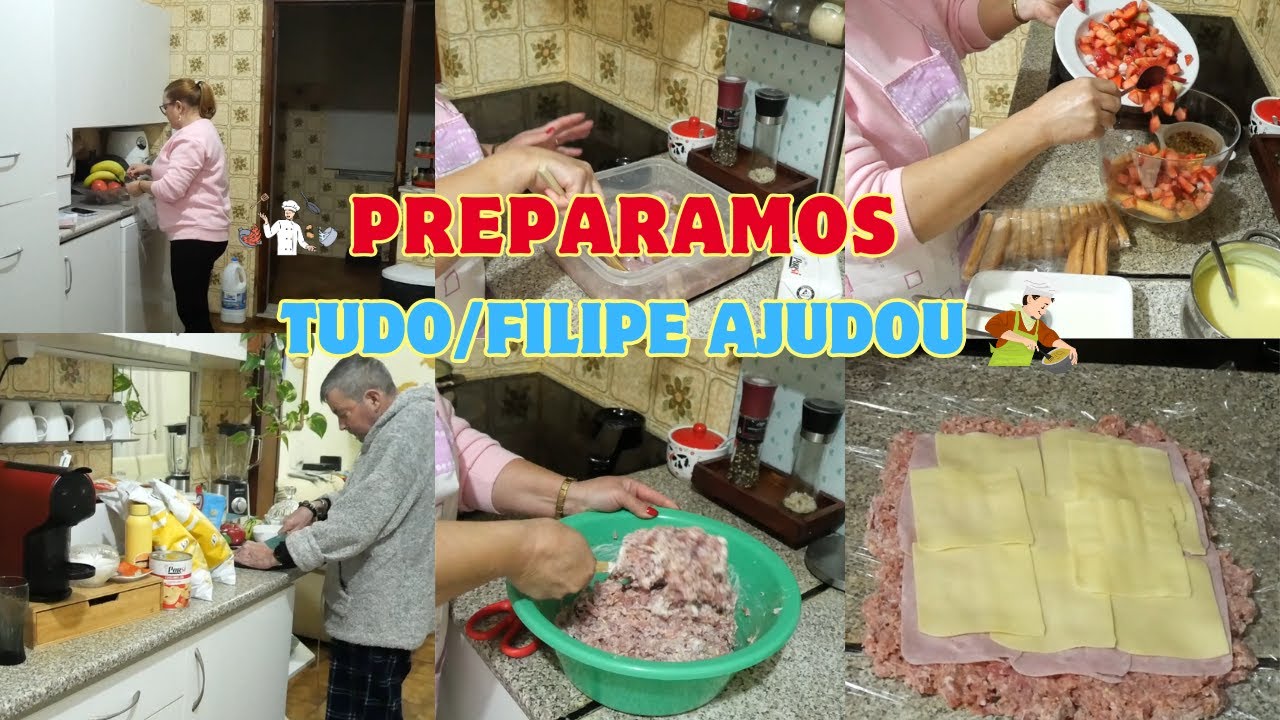 VLOG|| ORGANIZEI TUDO|| MARIDO AJUDOU|| PREPAREI UMA SOBREMESA PERFEITA|| ALGUMAS TAREFAS