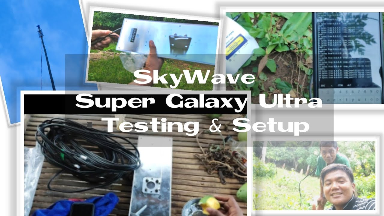 How to Setup & Testing SkyWave Super Galaxy Ultra & Elite Hybrid Mimo Panel
