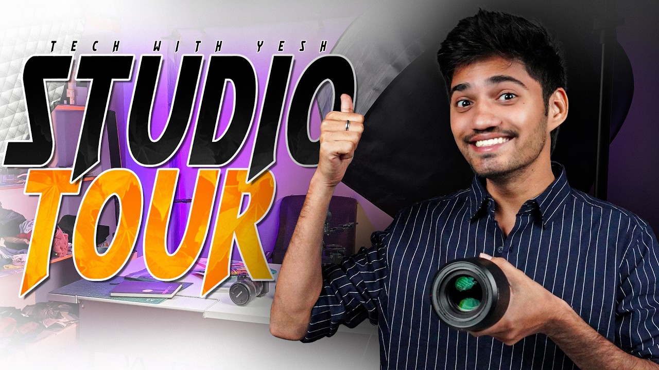 Tech With Yesh Telugu Studio Tour 2026