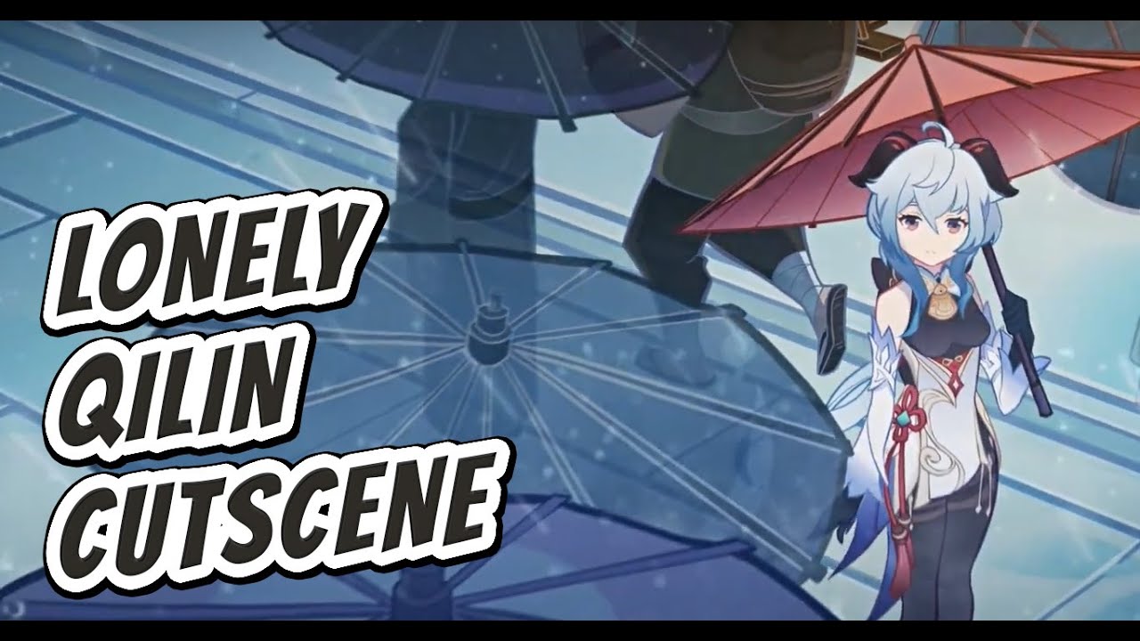 Genshin Impact | Ganyu Cutscene | The Lonely Qilin And Her Growing Sadness