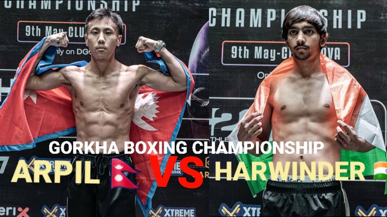 GORKHA BOXING CHAMPIONSHIP | NEPAL VS INDIA | ARPIL VS HARWINDER FULL FIGHT VIDEO 