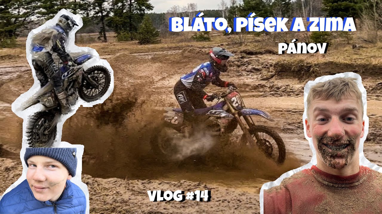 BLÁTO, PÍSEK A ZIMA | TRÉNINK NA PÁNOVĚ | Vlog #14