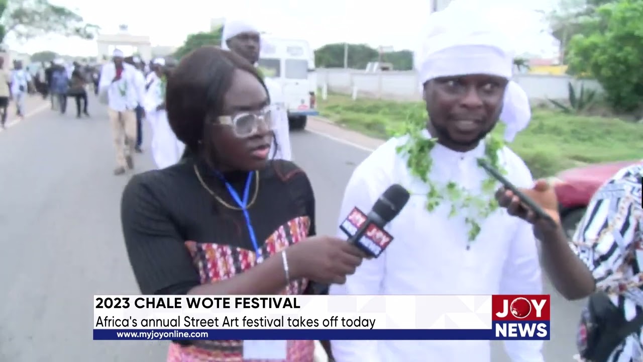 2023 Chale Wote Festival: Africa's annual Street Art festival takes off today.