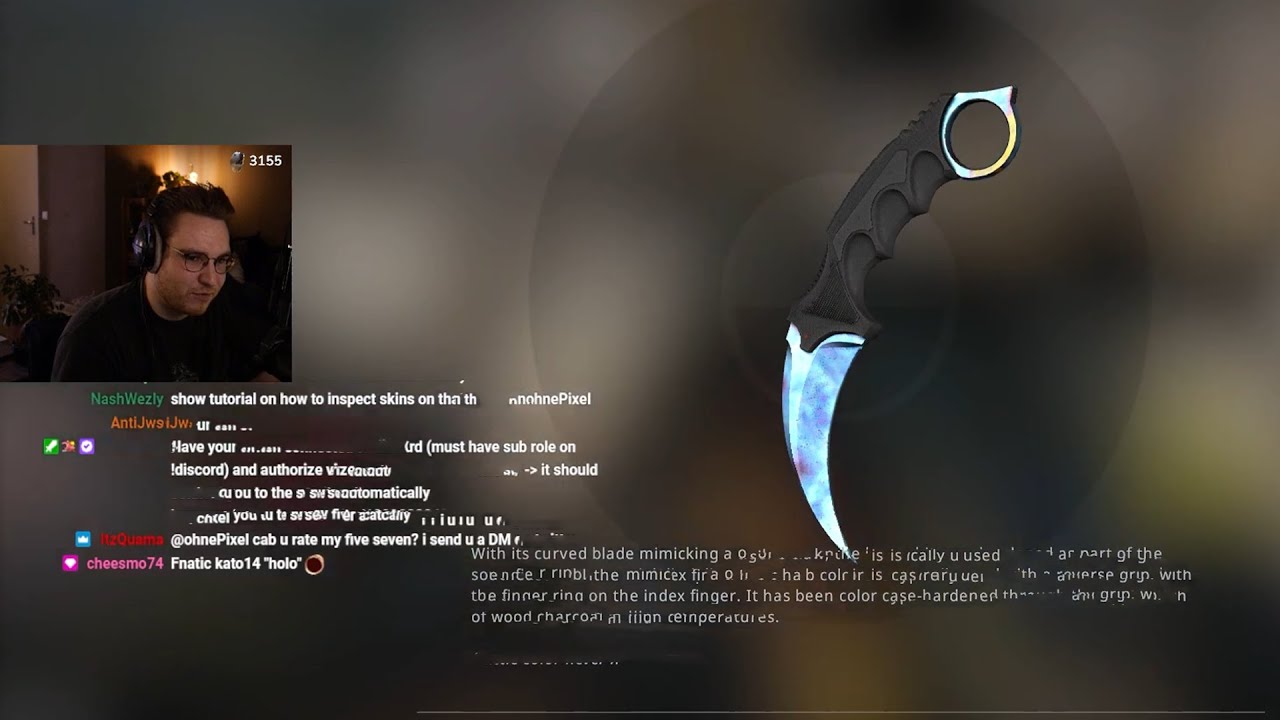 i equipped the $1.5million blue gem
