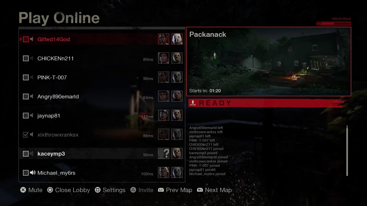 Friday The 13th
 Game played on PlayStation.5.