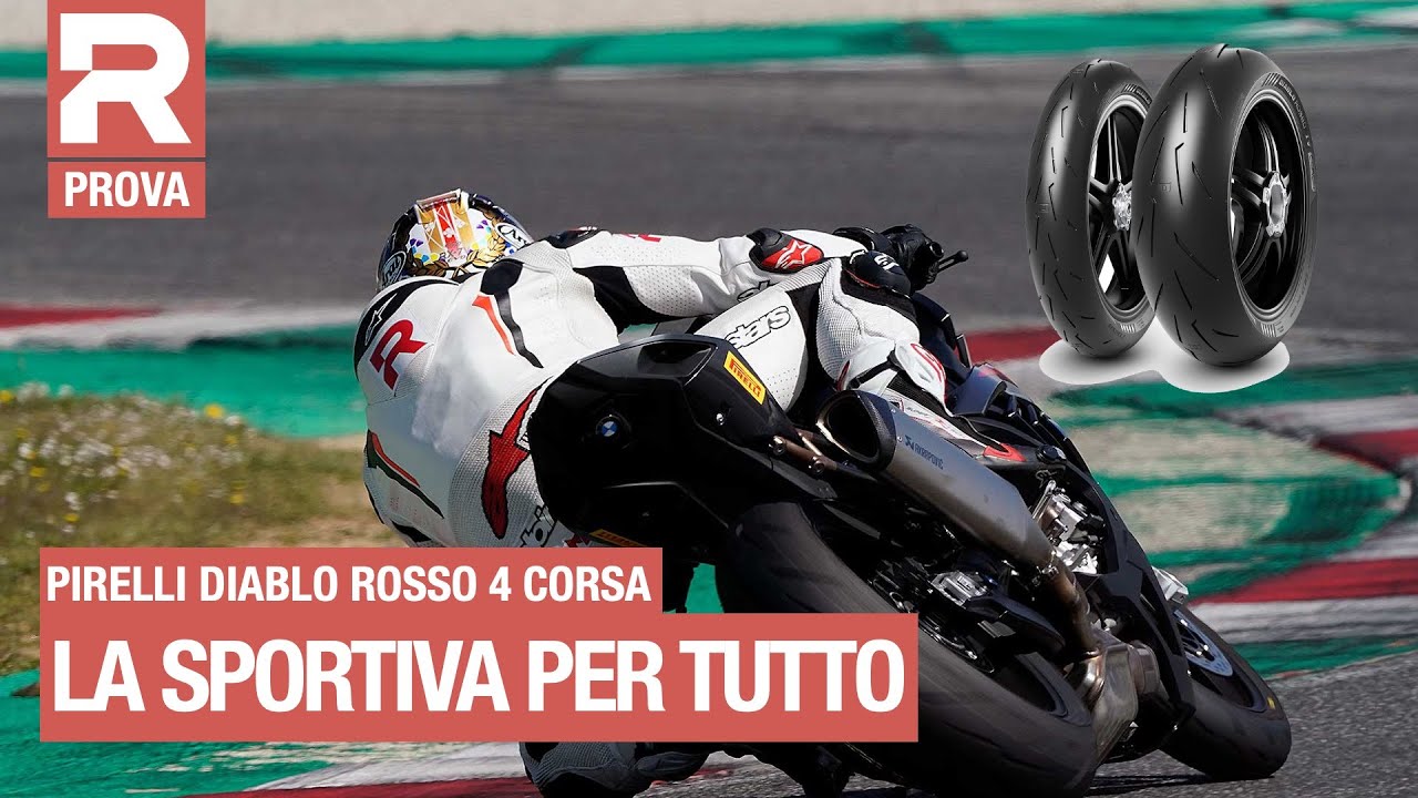 Pirelli Diablo Rosso 4 Corsa - prova - Strada e pista con il nuovo pneumatico supersportivo Pirelli