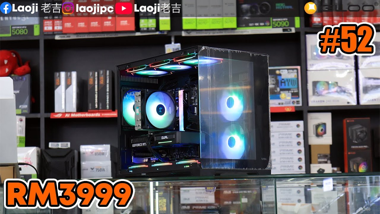 Tecware VXM TG Intel Core i5-14400F RX 7900 XT GAMING PC BUILD IN 2026 MALAYSIA | Laoji老吉