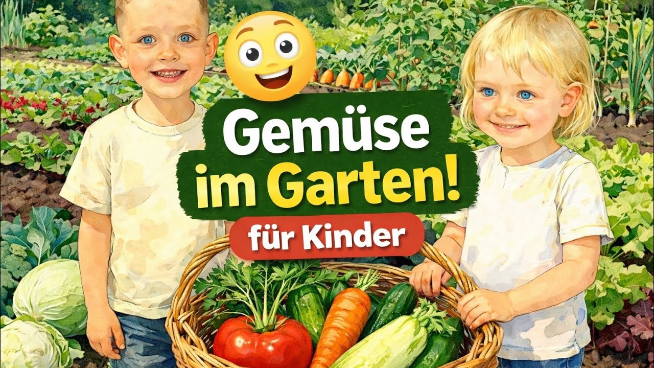 Was finden wir im Garten? &ndash; Gem&uuml;se f&uuml;r Kinder