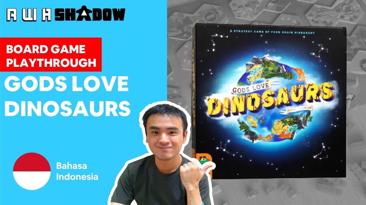 Board Game Playthrough EP255 - Gods Love Dinosaurs