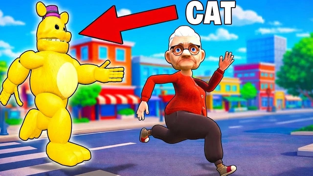 I Became FREDBEAR and Attacked Granny in I Am Cat VR