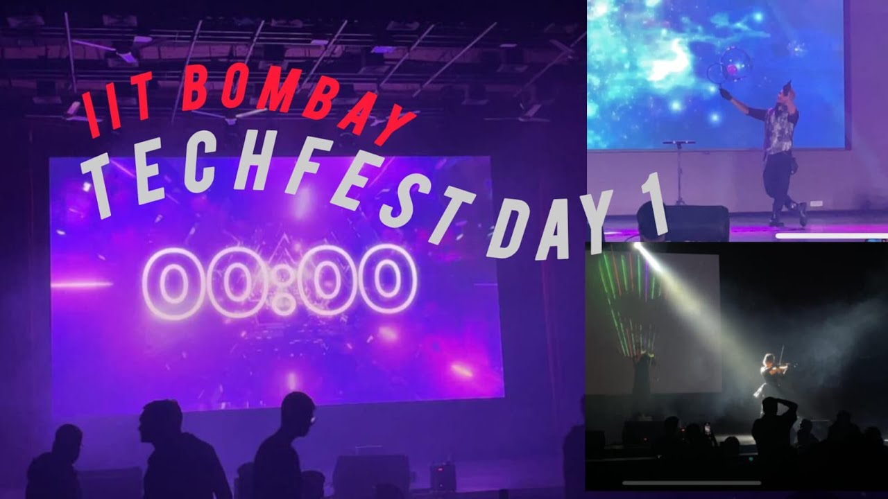 Techfest 2024 day 1 || vlog || IIT Bombay