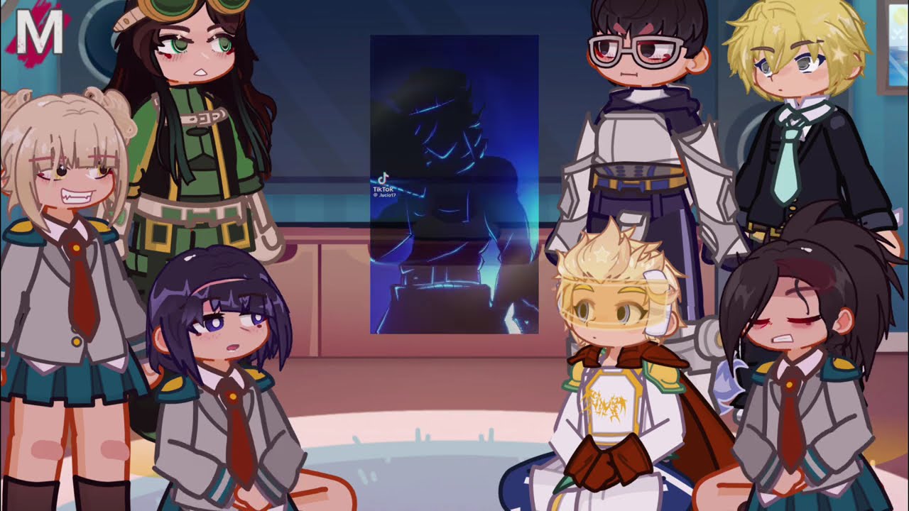 𝙋𝙧𝙤 𝙝𝙚𝙧𝙤𝙚𝙨 𝙧𝙚𝙖𝙘𝙩 𝙩𝙤 akaza | Giyuu | Demon Slayer | MHA BNHA | Deku | Gacha life