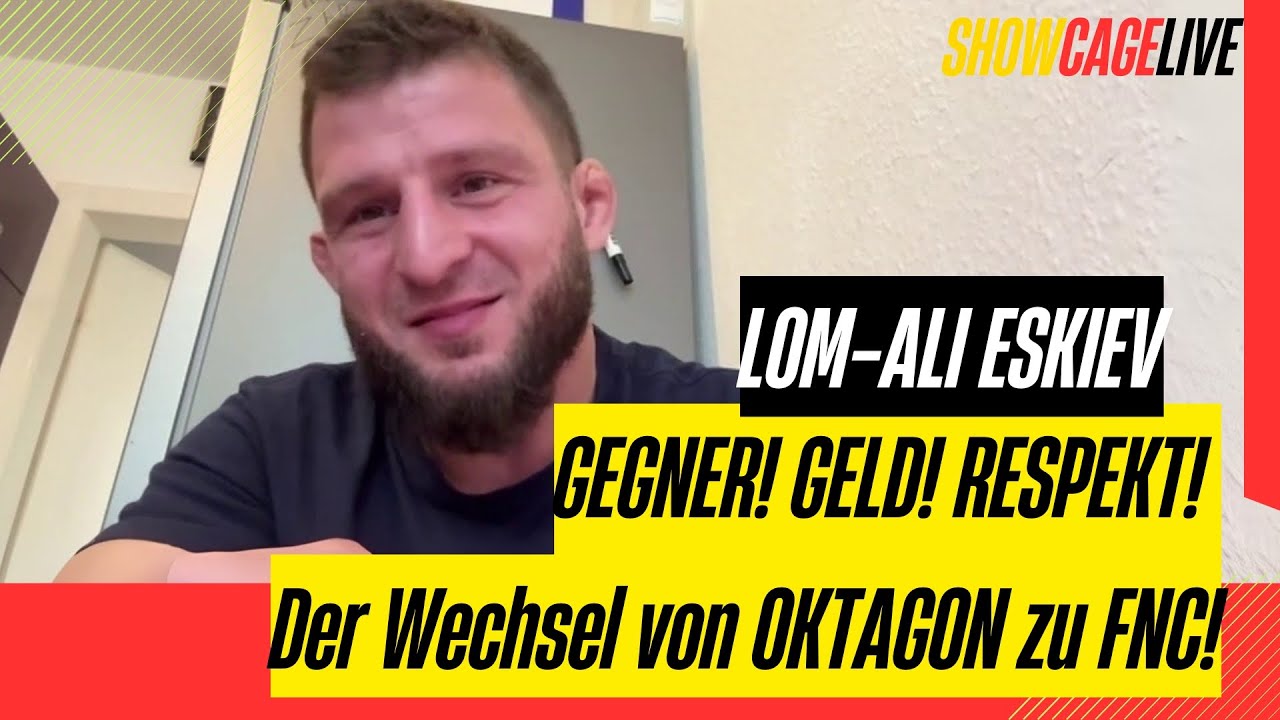Lom-Ali Eskiev über OKTAGON Abschied, Pläne bei FNC und Chimaev Dominanz bei UFC
