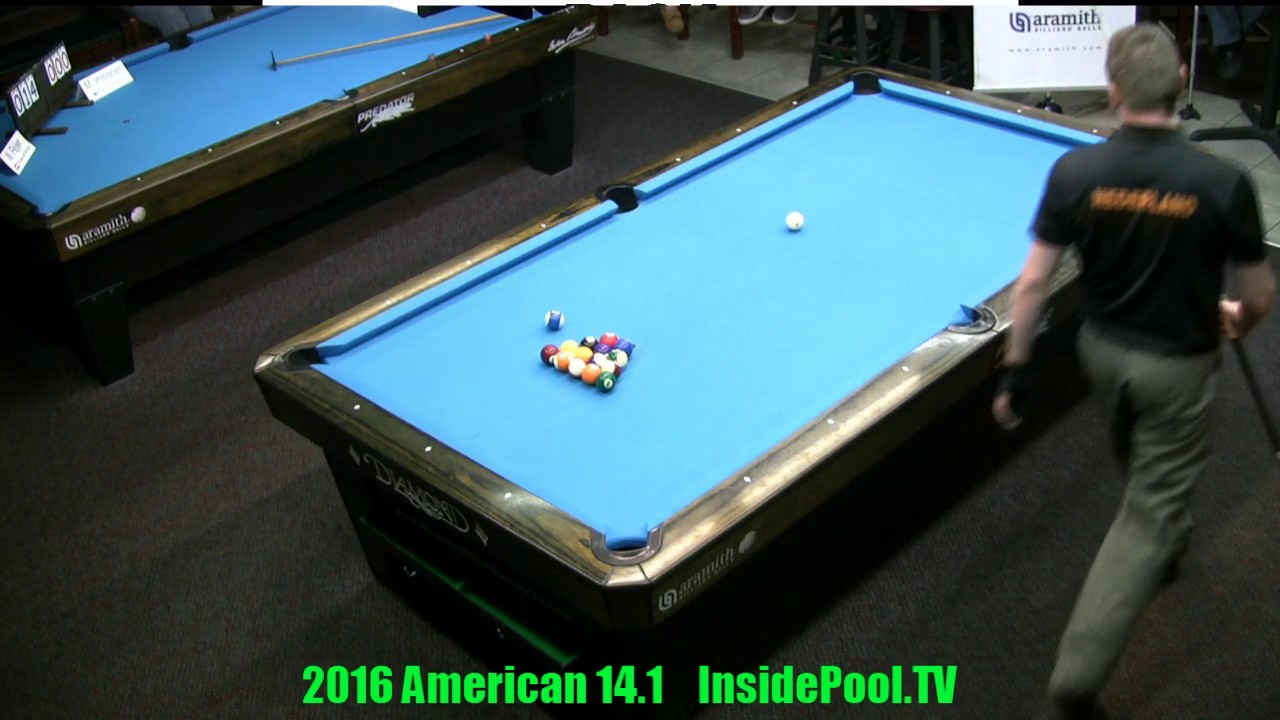 2016 American 14 1 Tournament Finals Niels Feijen VS Mika Immonen