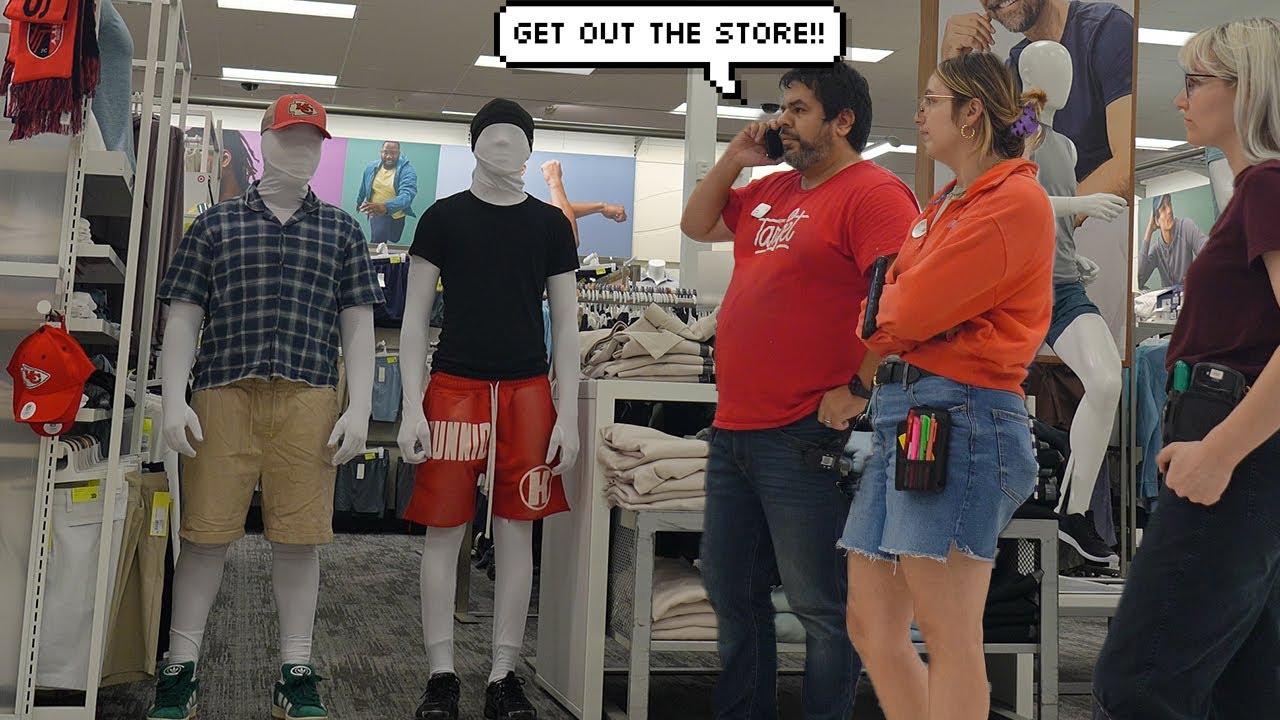 Double Fake Mannequin Prank