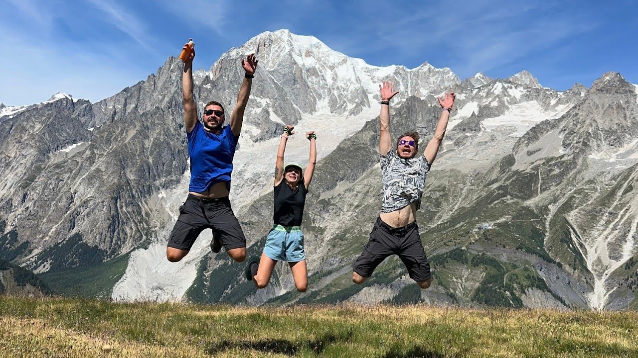 Szlak Tour du Mont Blanc. Pierwsze kilometry i noclegi w namiocie.