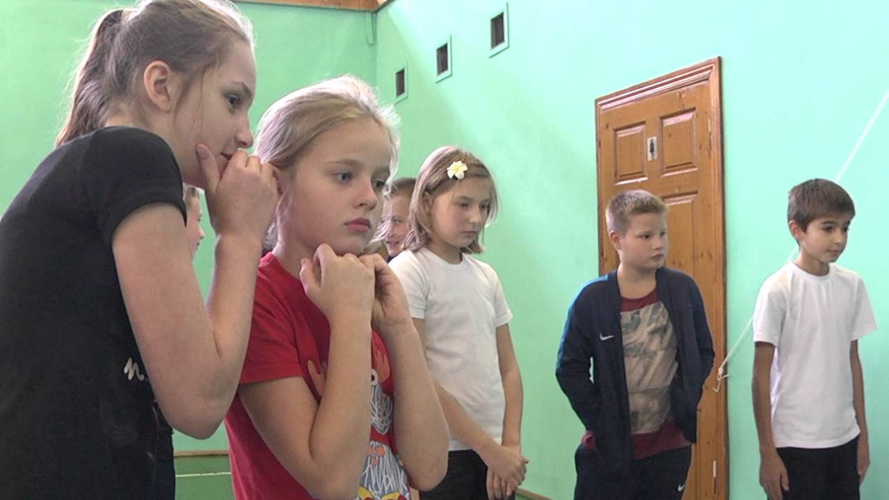 Сдача школьниками нормативов ГТО