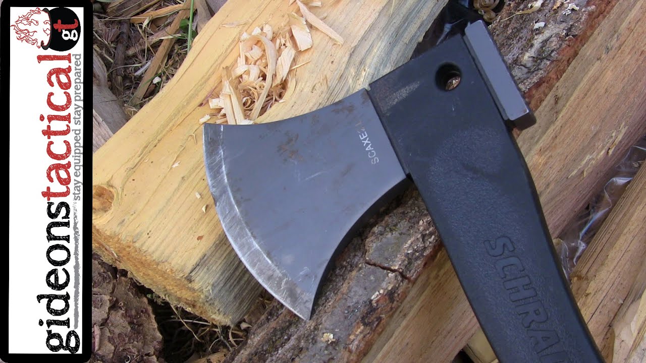 Schrade SCAXE2L Survival Hatchet Review