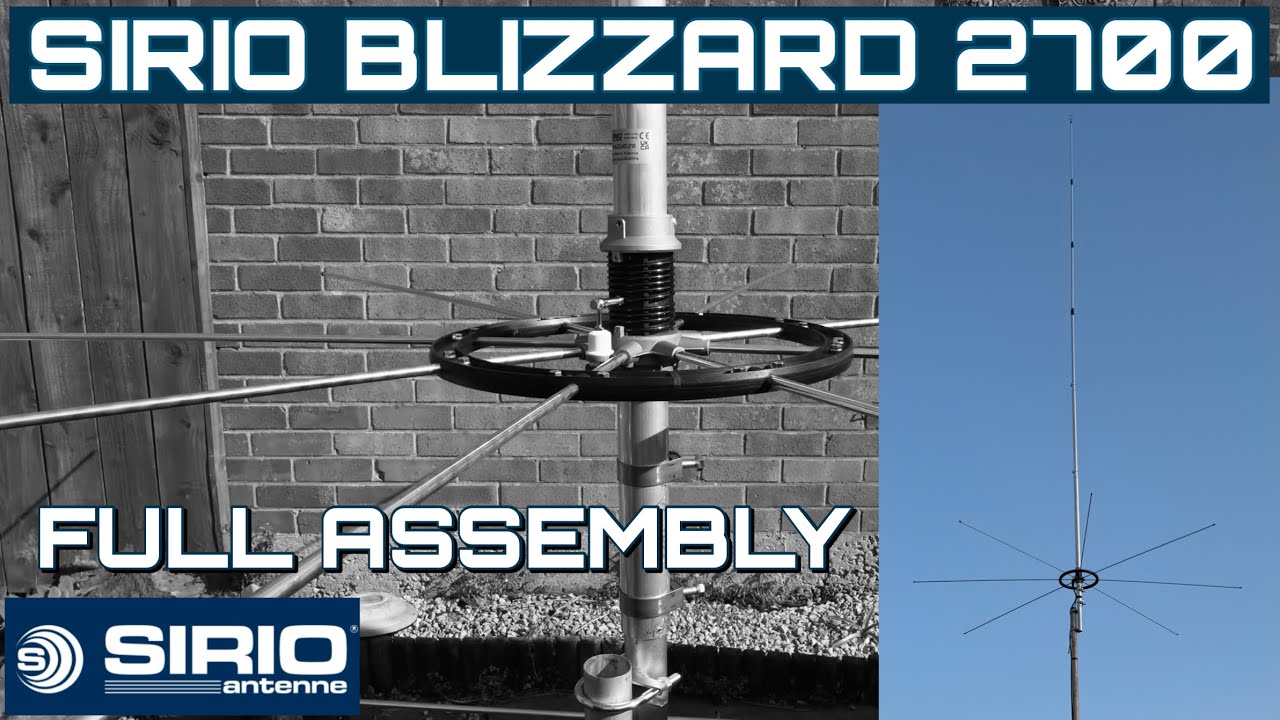 Антенна базовой станции SIRIO BLIZZARD 2700/827 10/11 м
