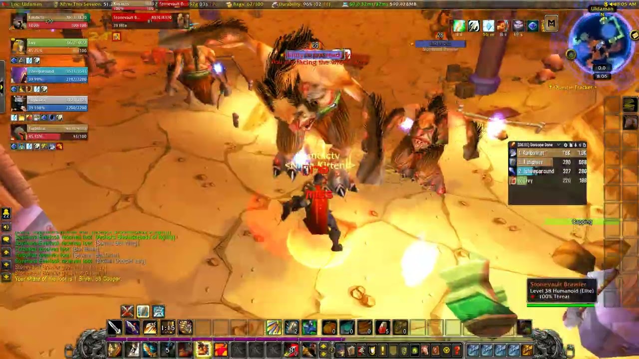 MOP - Level 38-39 - Tanking Uldaman
