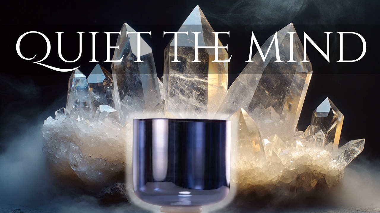Play This Now | 186 Hz Crystal Singing Bowl for Instant Calm (No Talking)