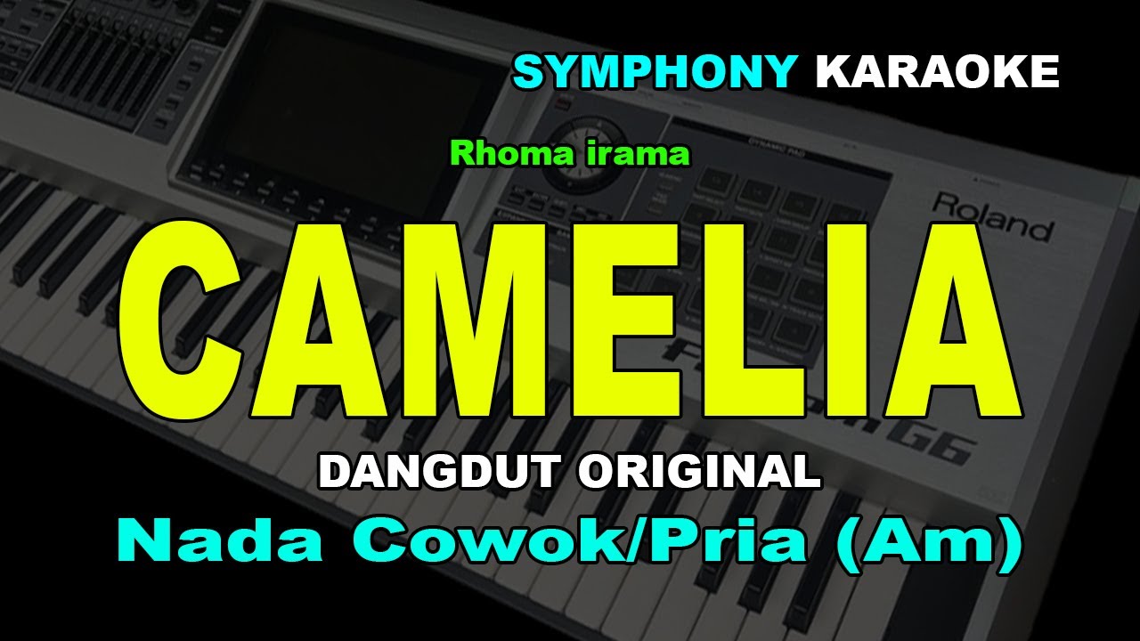 CAMELIA KARAOKE NADA COWOK/PRIA | Rhoma irama