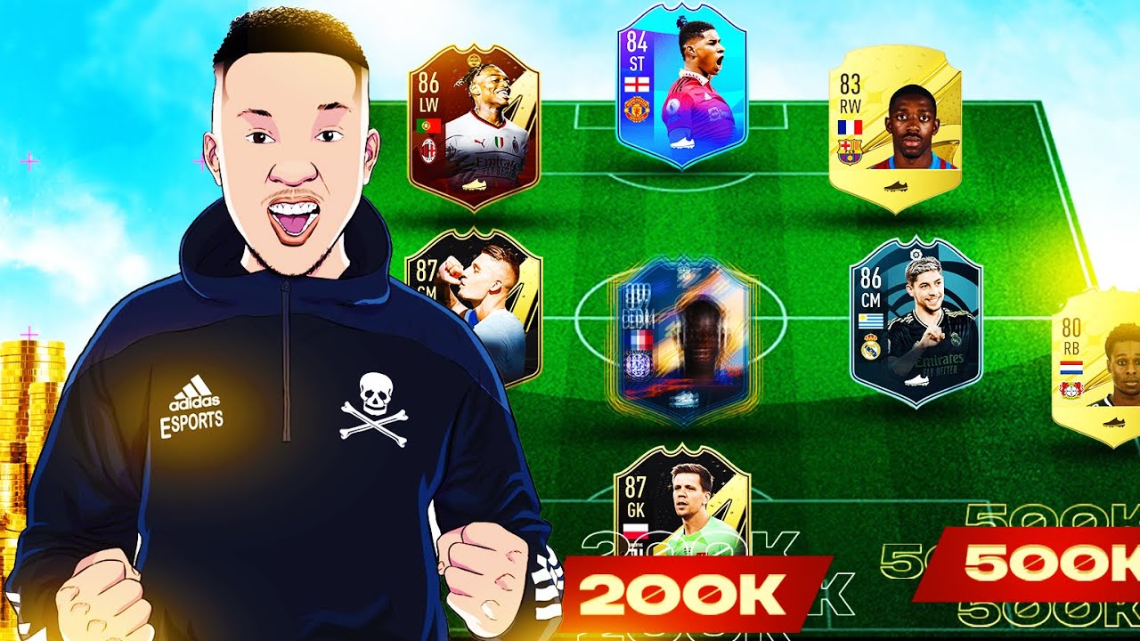 I BUILD YOUR TEAMS! FIFA 23 25K, 50K, 100K, 150K, 200K, 250K, 300K, 500K HYBRID SQUAD BUILDER
