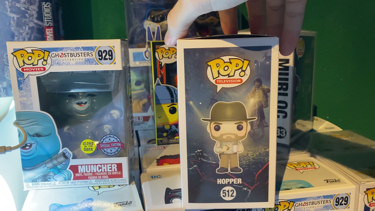 Funko Pop! JIM HOPPER (W/DONUT) (CHASE)