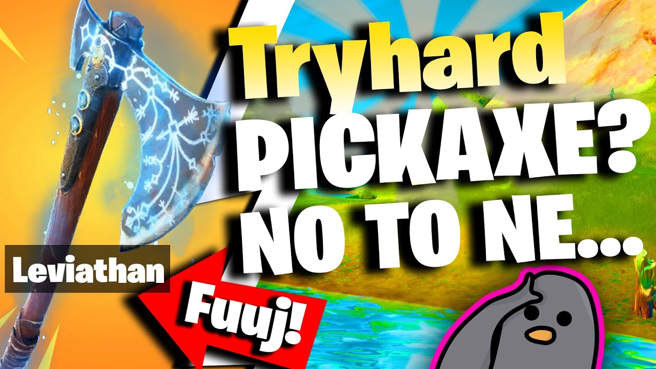 NEVĚDĚL JSEM ŽE JE VE FORTNITE TAKOVÝ PICKAXE....😦