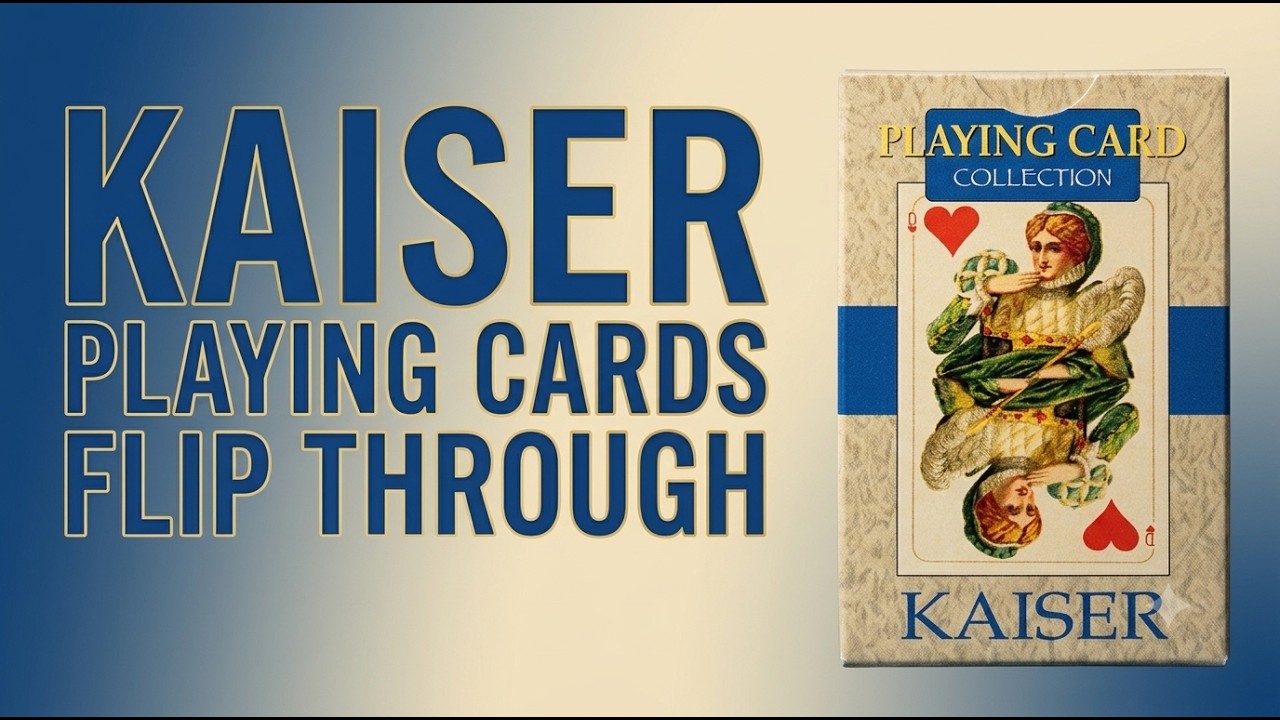 Kaiser Playing Cards, Lo Scarabeo | Flip Through