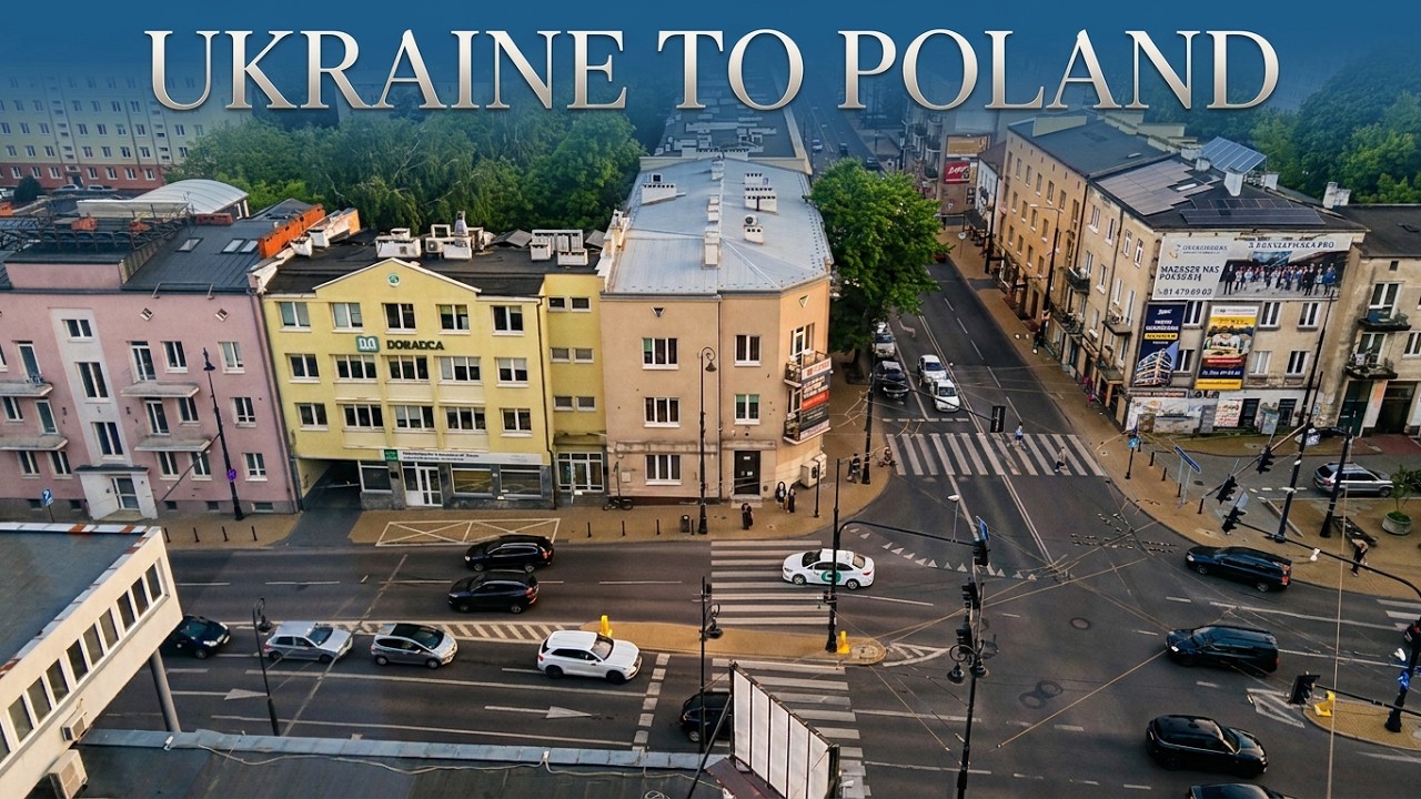 Lutsk to lublin#travel #ukraine #poland
