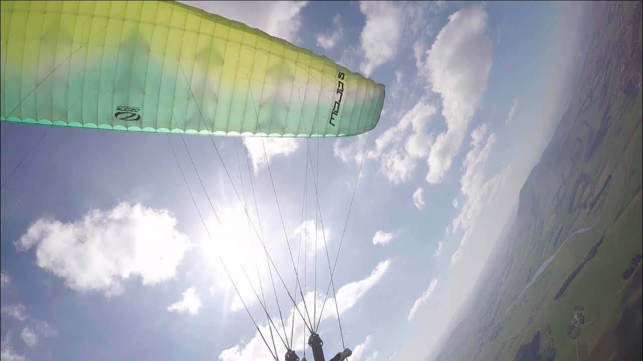 Paragliding XC in Scotland Ozone Mojo 5