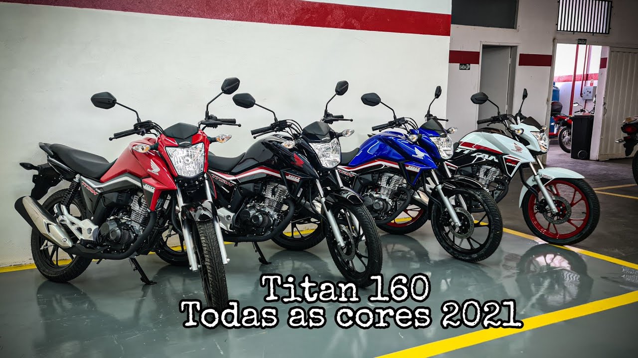CG TITAN 160 TODAS AS CORES! QUAL VOCÊ ESCOLHE?