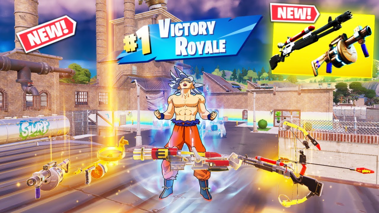 GOKU ULTRA INSTINCT vs OG MYTHIC’S CHALLENGE ( NEW!  Fortnite OG Chapter 2 Remix )