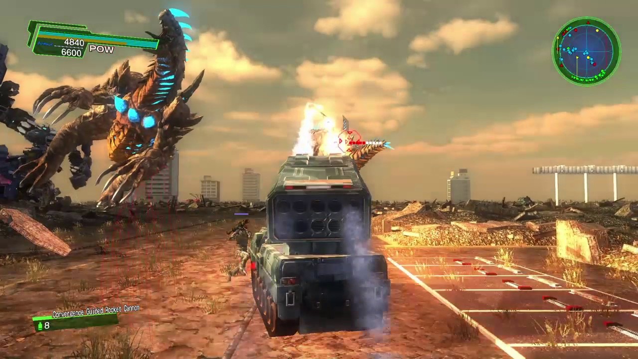 EDF Earth Defense Force 4.1 Mission 67 Battle of Giants Air Raider 6666 Inferno