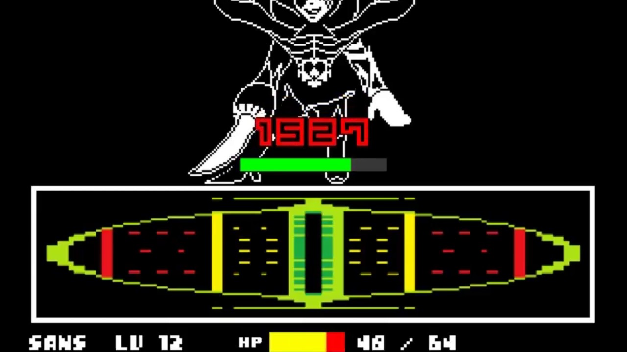 [unitale] StorySpin Gルートメタトン戦(undertaleファンゲーム)