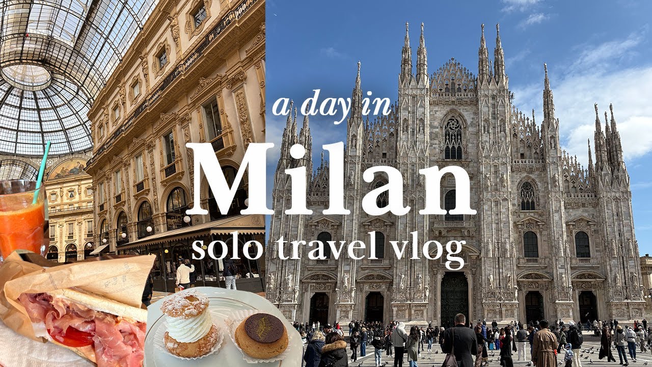 ミラノ旅行vlog 2025 🇮🇹会社員のイタリア一人旅 | グルメ、カフェ、美術館| 街歩き | パニーニ, ノヴェチェント美術館, Eataly, silent vlog, slow travel