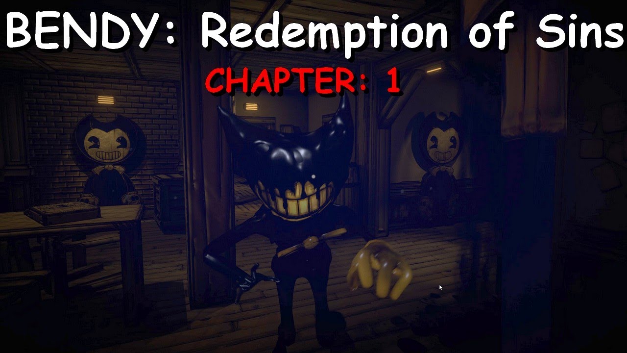 BENDY: Redemption of Sins (Fan Game) | Chapters: 1 Playthrough Gameplay