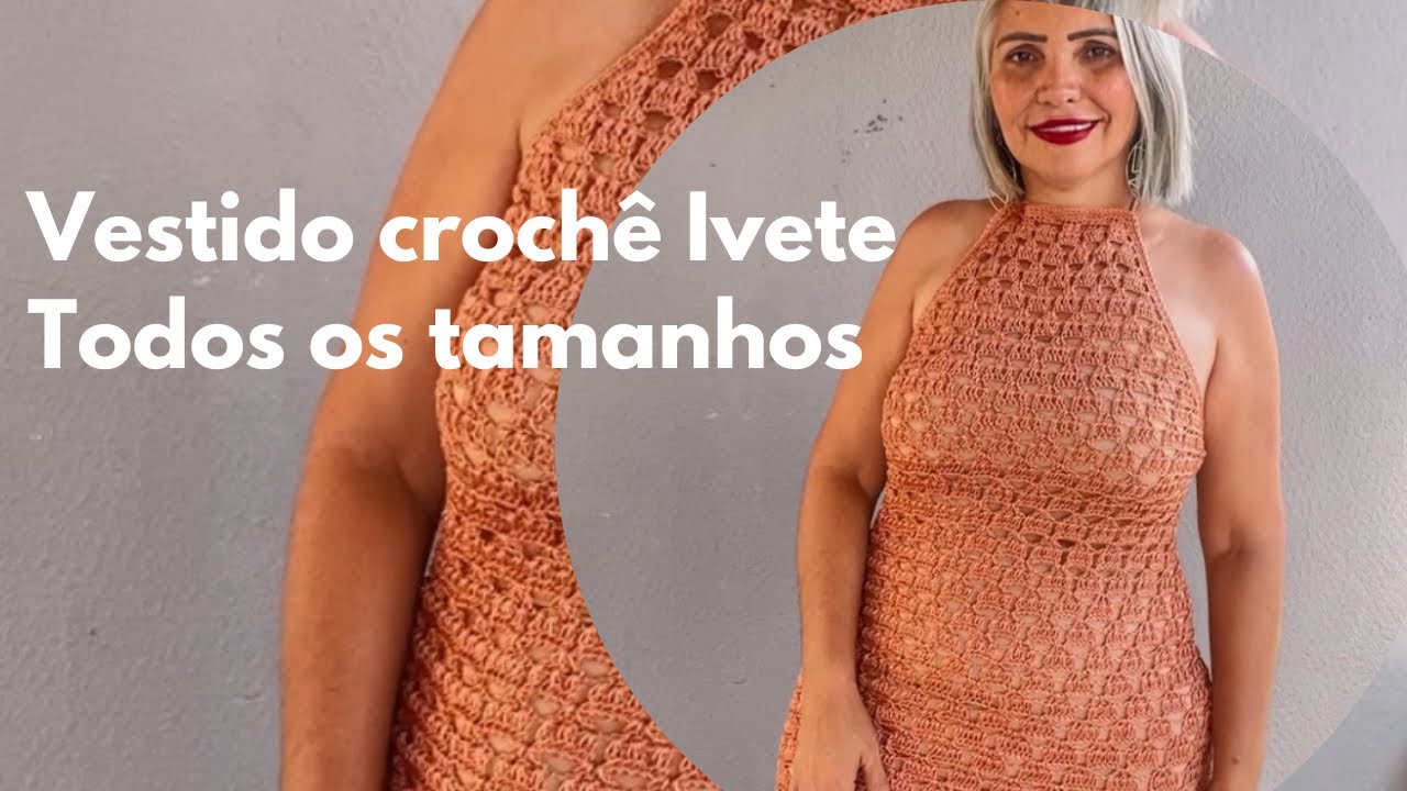 Vestido crochê Ivete