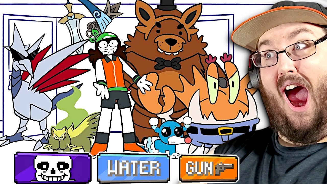 Я играл в покемонов, но с более чем 50 новыми типами - РЕАКЦИЯ JaidenAnimations!!!