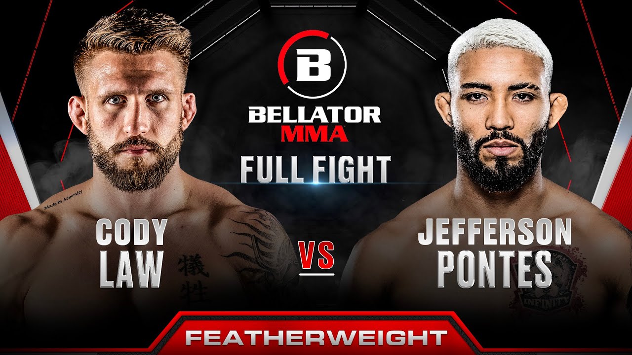 Коди Лоу против Джефферсона Понтеса | Полный бой Bellator 301
